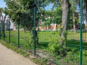 3D заборы для школы 90 метров фото в Протвино